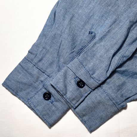 1980's〜 FIVE BROTHER Chambray L/S Shirt Deadstock