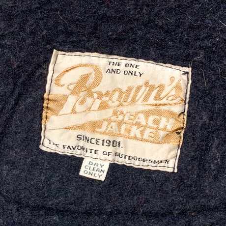 1950〜60's Brown's Beach Wool Vest