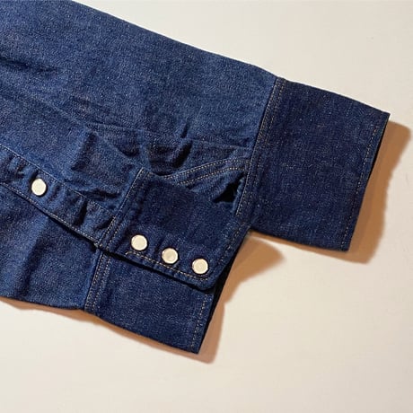 1950's FOREMOST Denim Western L/S Shirt