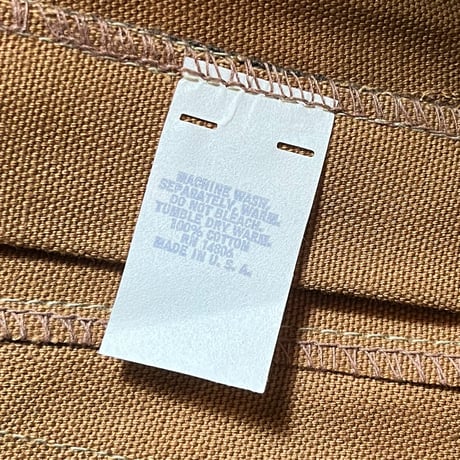 1970's Carhartt Duck Double Knee Painter Pants Deadstock