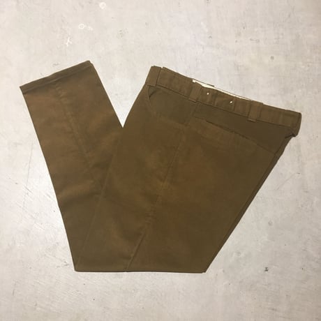 1960's Goachman Ltd. Velours Tapered Pants
