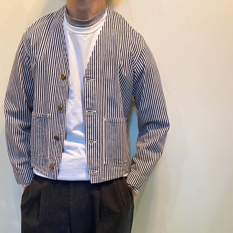 1940's Burlington Hickory Engineer Jacket