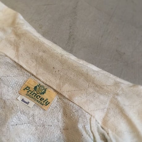 1950〜60's Princely Pullover S/S Shirt Deadstock