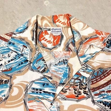 1960's Carifornia Swim Wear Co. S/S Shirt