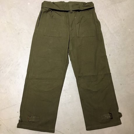 1950's French Army Motorcycle Pants Deadstock