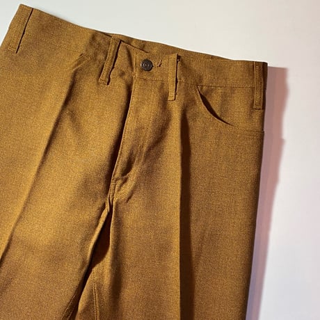 1970's Levi's STA-PREST Tapered Pants Deadstock