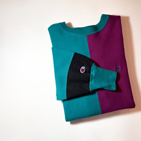 1990's Champion Reverse Weave Crazy Pattern Sweat