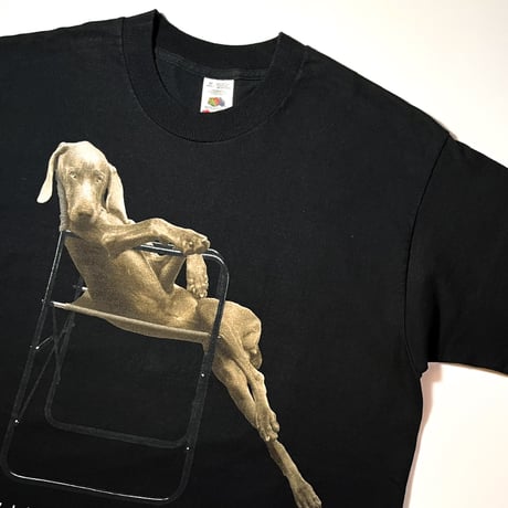 1990's〜 FRUIT OF THE LOOM WILLIAM WEGMAN Printed Tee