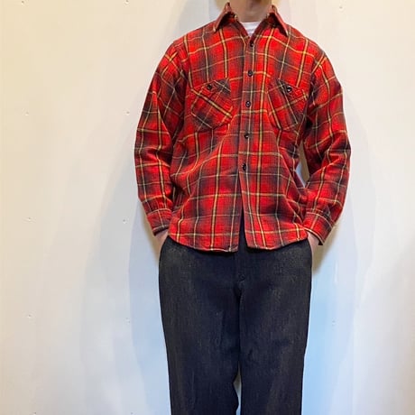 1960's Sears Heavy Flannel L/S Shirt