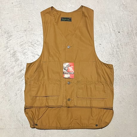 1950's Abercombie&Fitch Poplin Hunting Vest Deadstock