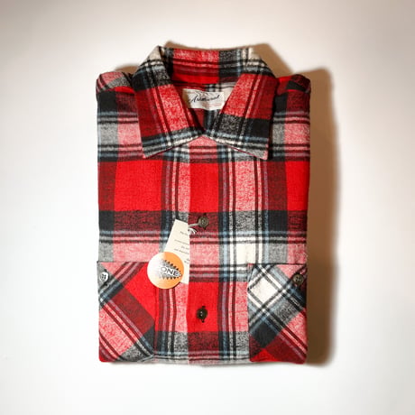 1950〜60's Aristocrat Heavy Flannel L/S Shirt Deadstock