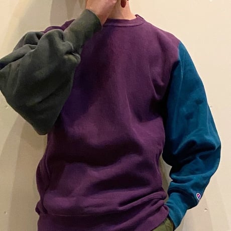1990's Champion Reverse Weave Crazy Pattern Sweat