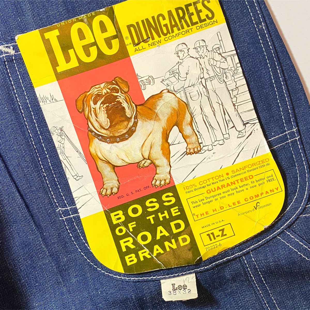 りのんページ 1970's Lee 11-Z Denim Painter Pants Deadstock |