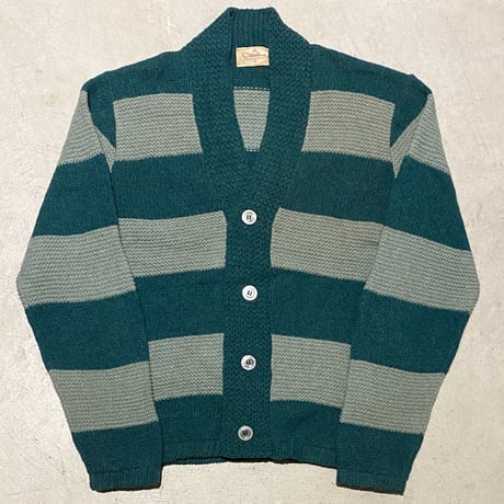 1960's Catalina Border Cardigan