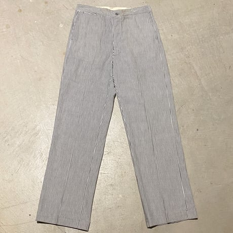 1940〜50's Unknown Seersucker Trousers Deadstock