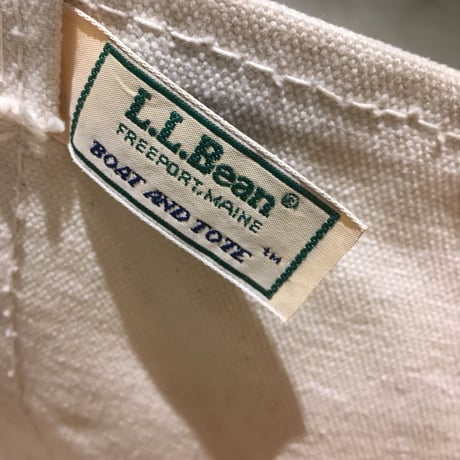 1980's L.L.Bean Boat&Tote Canvas Bag