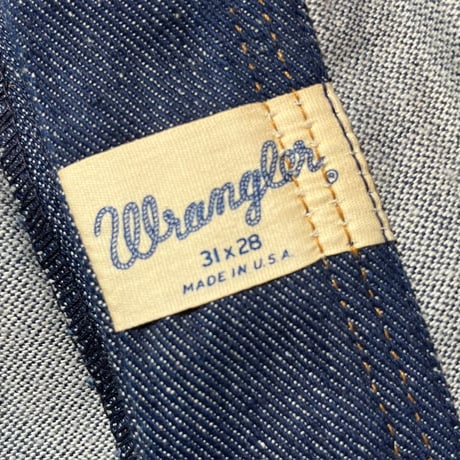 1970's Wrangler 12MWZ Denim Pants Deadstock