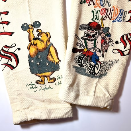 1960's Unknown Senior Corduroy Memorial Pants