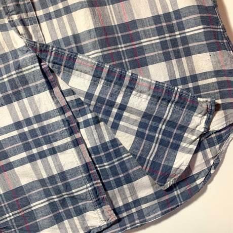 1960's Enro Indian Madras S/S Shirt