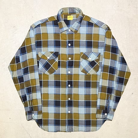 1960's〜 OSHKOSH Flannel L/S Shirt