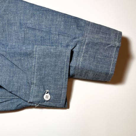 1970's DEE CEE Chambray L/S Shirt Deadstock