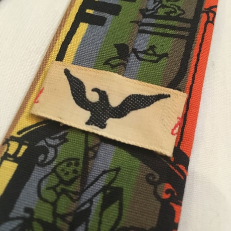 1960's Ludlow vermont Cotton Necktie