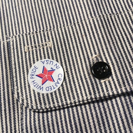 1980's〜 FIVE BROTHER Hickory L/S Shirt Deadstock