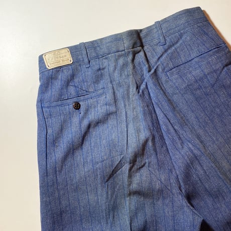 1940's〜 Unknown Cotton Trousers Deadstock