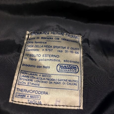 1960's Italian Air Force Aviator Jacket Deadstock