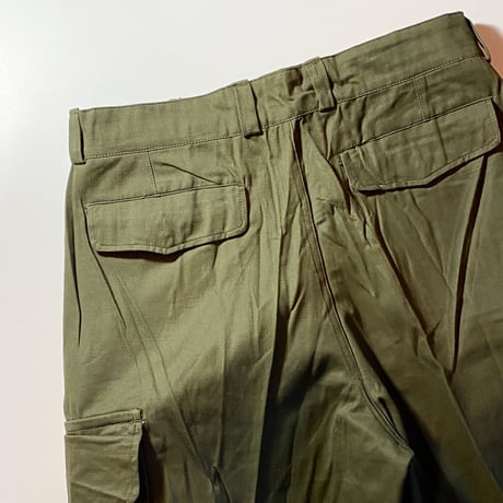 1950〜60's French Army M-47 Herringbone Trousers Deadstock