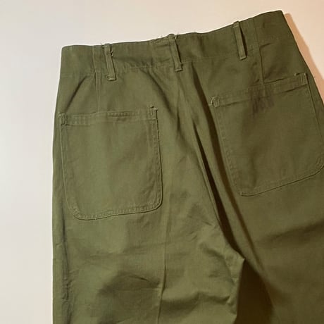1940's US.NAVY N-3 Cotton Twill Trousers