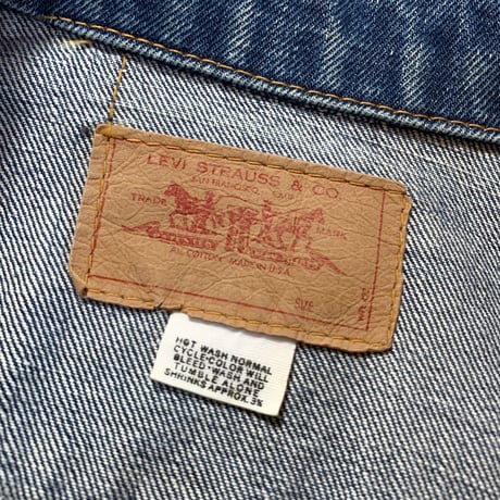 1960's Levi's 70505 Big E Denim Jacket