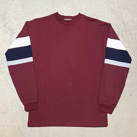 1980's THATCHER&CROSS Rugger L/S Tee Deadstock