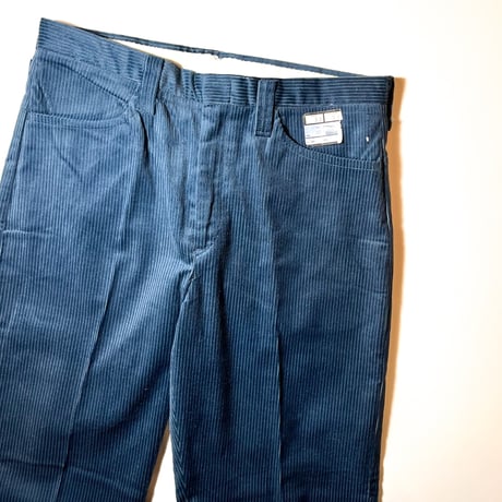 1960's Unknown Corduroy Tapered Pants Deadstock