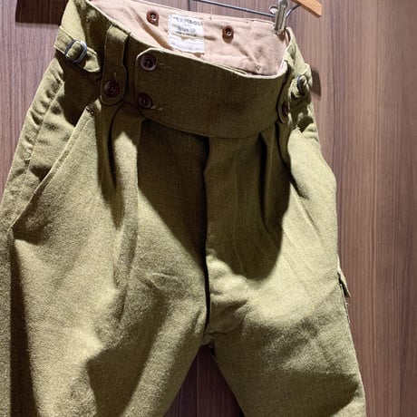 1950's Australia Military Wool Trousers