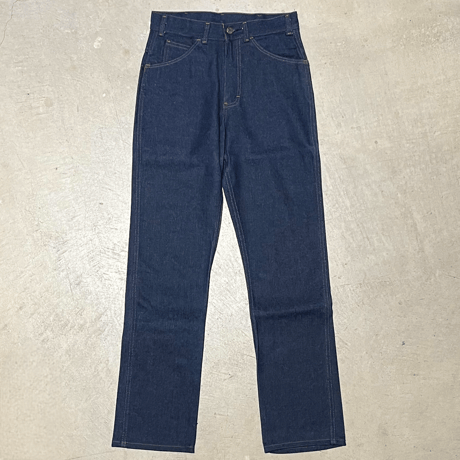 1970's SADDLE KING PLUS Denim Pants Deadstock