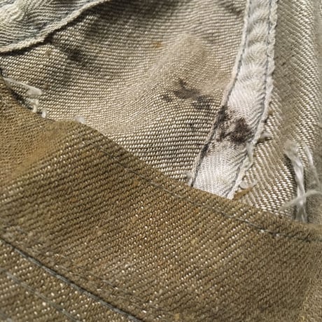 1910's〜 US.ARMY Brown Denim Hat