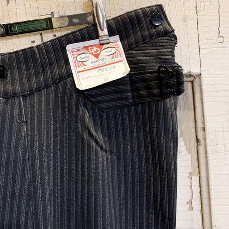 1930's〜 Le Favori Cotton Trousers Deadstock