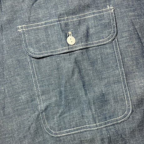 1960's WTG Chambray L/S Shirt Deadstock