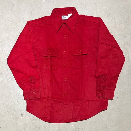 1970's Portland Outdoor Store Chamois Cloth L/S Shirt Deadstock