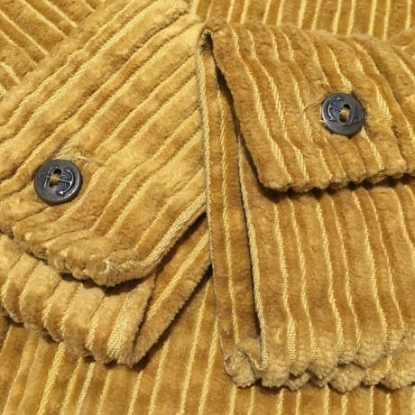 1960's Male Corduroy Double Breast L/S Shirt