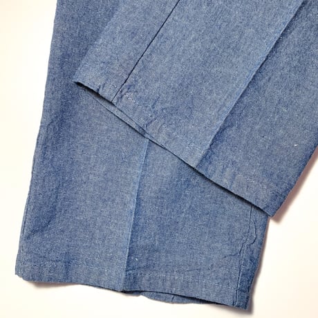 1970's〜 Unknown Chambray Trousers