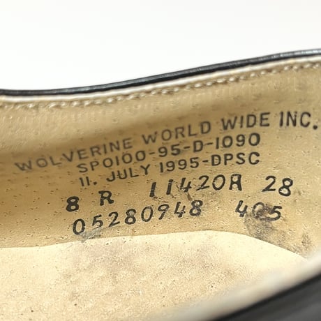 1990's US.NAVY Service Shoes
