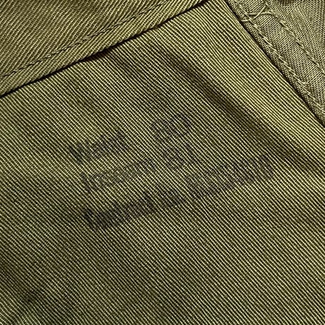 1940's US.NAVY N-3 Cotton Twill Trousers Deadstock