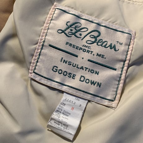 1970's L.L.Bean Down Jacket