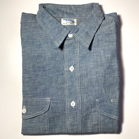 1960's OSHKOSH Chambray L/S Shirt Deadstock