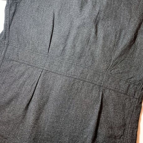 1950's French Unknown Black Chambray Work Jacket