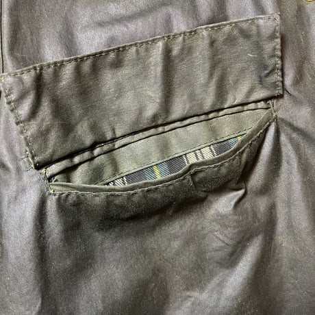 1990's Barbour Spey Oiled Fishing Jacket