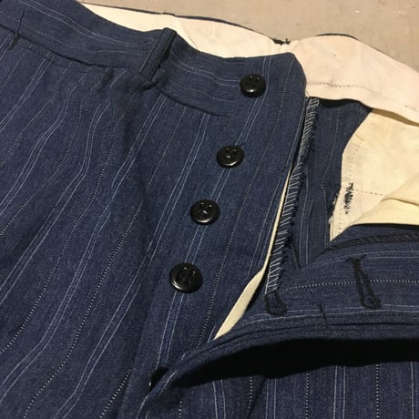 1940's〜 E&W Cotton Trousers Deadstock