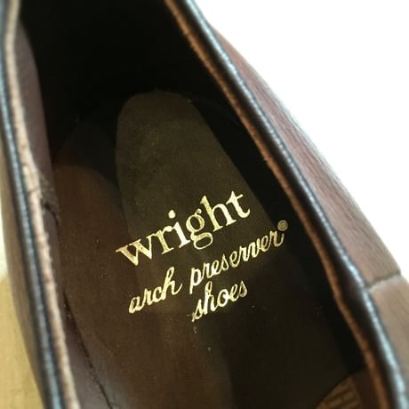 1980's  Wright Leather Shoes Deadstock
